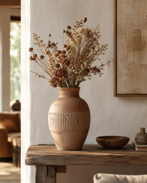 Handmade Clay Vase